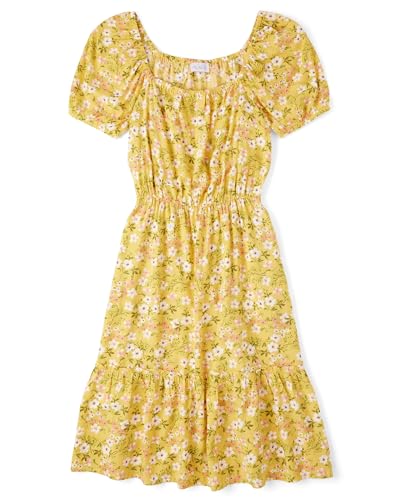 Mommy and Me Floral Puff Sleeve Dresses