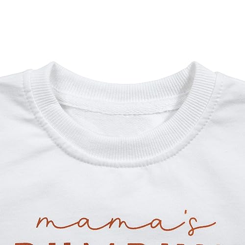 Mommy and Me Matching Halloween Pumpkin Sweatshirts