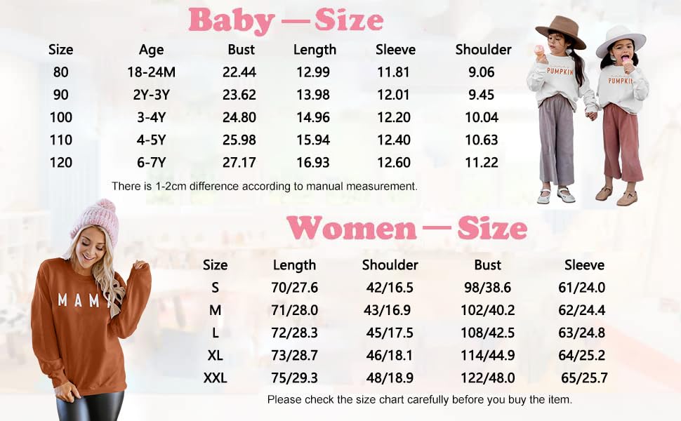 Mommy and Me Matching Halloween Pumpkin Sweatshirts