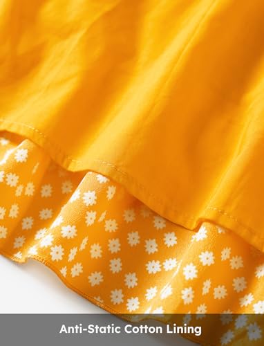 Mommy and Me Yellow Polka Dot Dresses Set