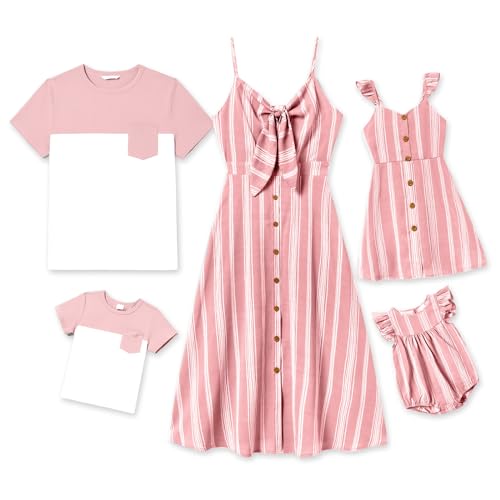 Mommy and Me Matching Summer Dresses Set