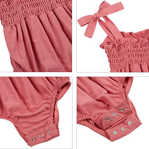 Mommy and Me Pink Floral Summer Dress