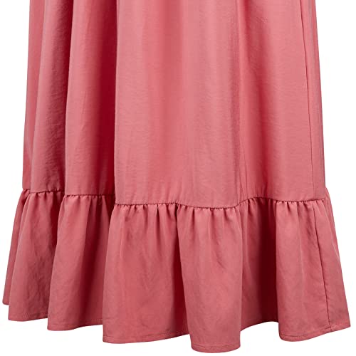 Mommy and Me Pink Floral Summer Dress