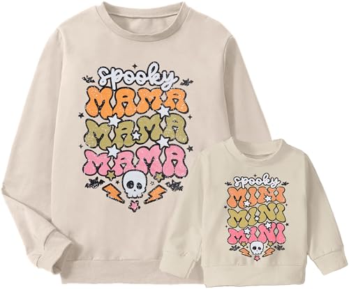 Halloween Matching Sweatshirts for Family Fun