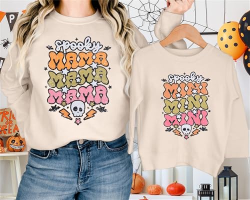 Halloween Matching Sweatshirts for Family Fun