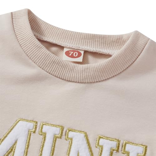 Mama and Mini Beige Matching Sweatshirts Set