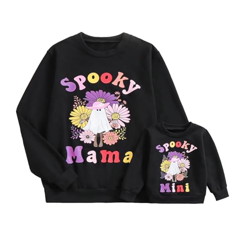 Mommy and Me Halloween Matching Sweatshirts