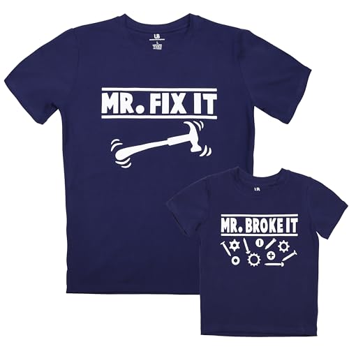 Father and Son Matching T-Shirts Set