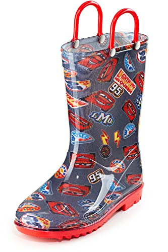 Disney Cars Lightning McQueen Toddler Rain Boots