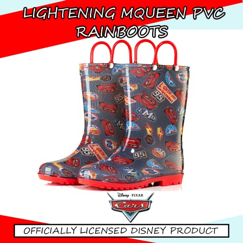 Disney Cars Lightning McQueen Toddler Rain Boots