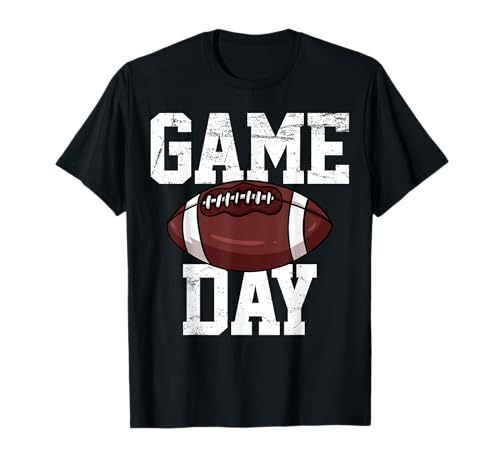Vintage Football Player Graphic Tee for Kids