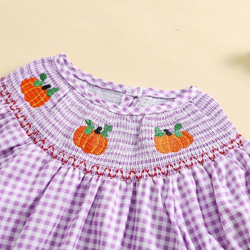 Pumpkin Outfit for Baby Girls - Fall Romper