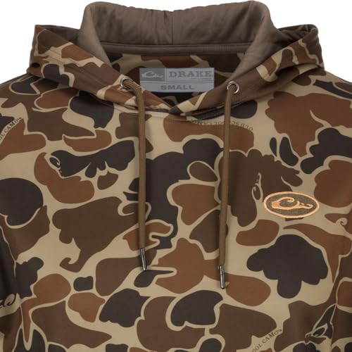 Youth Camo Performance Hoodie by Drake Waterfowl