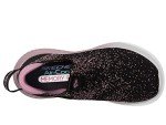 Skechers Ultra Flex Kids Sneakers, Black/Rose Gold