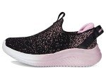 Skechers Ultra Flex Kids Sneakers, Black/Rose Gold