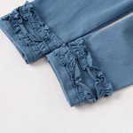 Cute Girl Long Sleeve Ruffle Outfit