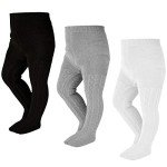 Cable Knit Tights - Pack of 3