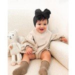 Handmade Soft Nylon Headbands with Bows - 6 Pack