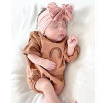 Handmade Soft Nylon Headbands with Bows - 6 Pack