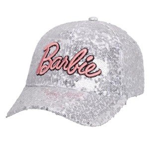 Barbie Pink Adjustable Baseball Cap for Girls