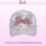 Barbie Pink Adjustable Baseball Cap for Girls