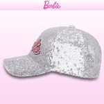 Barbie Pink Adjustable Baseball Cap for Girls