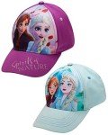 Disney Frozen Girls' Baseball Cap 2-Pack