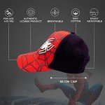 Spiderman Baseball Cap for Boys Ages 3-9