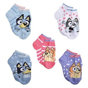 Light Blue Unisex Toddler Socks, 18-24 Months