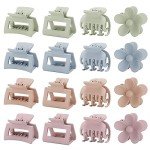 16 PCS Cute Flower Hair Clips for Kids