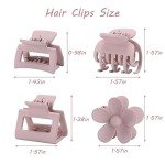 16 PCS Cute Flower Hair Clips for Kids