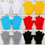 Cooraby Kids' 12 Pairs Warm Stretchy Magic Gloves