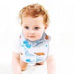 Organic Cotton Baby Bibs Set - 12 Pack