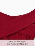 Mommy and Me Burgundy Midi Dress Set