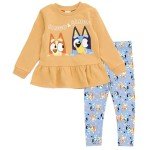 Bluey Bingo Toddler Girls Outfit Set 5T