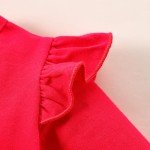 Toddler Christmas Outfit Set with Ruffle Dress