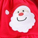 Toddler Christmas Outfit Set with Ruffle Dress