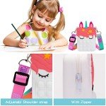 Girls' White Pop Fidget Toy Purse Backpack