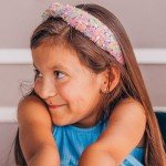 Sparkly Rainbow Sequin Knot Headband for Girls