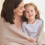 Girls' Personalized Beaded Necklace with Initial Charm