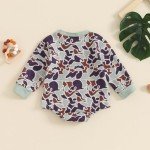Camouflage Duck Sweatshirt Romper