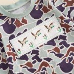 Camouflage Duck Sweatshirt Romper