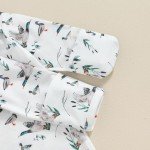 Mallard Duck Knotted Gown and Hat Set