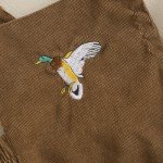 Mallard Duck Corduroy Overalls