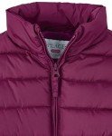 Girls' Purple Rose Medium Weight Puffer Jacket