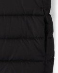 Black Medium Weight Puffer Jacket