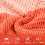 Color Block Rainbow Sweater for Girls 11-12 Years