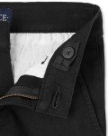 Boys' Black Stretch Skinny Chino Pants - Size 8