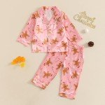 Gingerbread Christmas Pajama Set