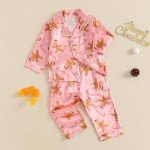 Gingerbread Christmas Pajama Set